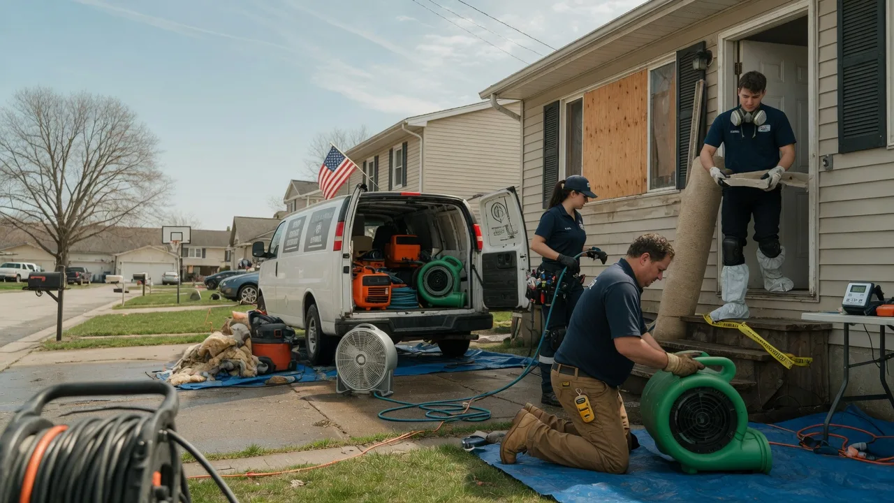 Water Damage Restoration in New London, CT near me